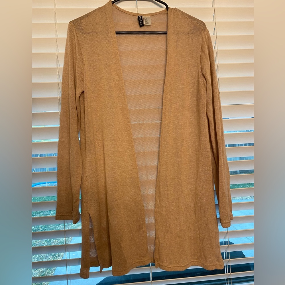 H&M Women’s Blush Sheer Cardigan, Small